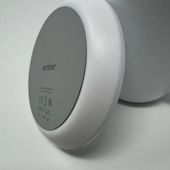 Ember Mug 2 Smart Temperature Control Mug 14oz White Set Charger Power Adapter - Picture 12 of 12